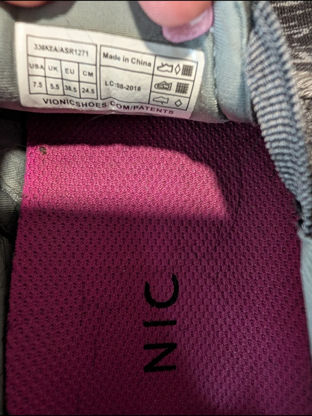 Vionic easy slip